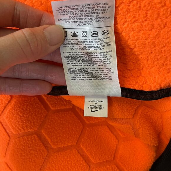 Nike Therma Sphere Max Training Hoodie Jacket - Men's Size M - Dark Red - Picture 11 of 15